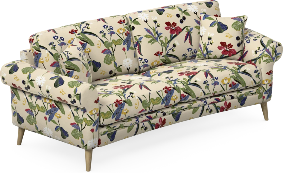 Eden - 2,5-sits soffa svängd - Flerfärgad