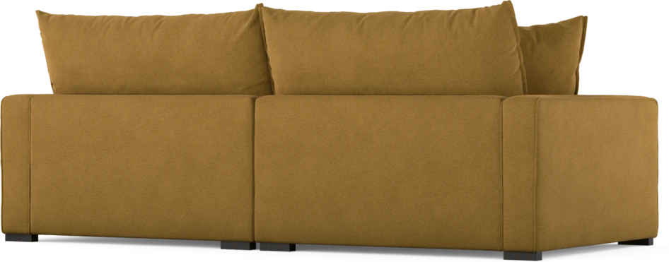 Rossi - 3-sits soffa - Gul