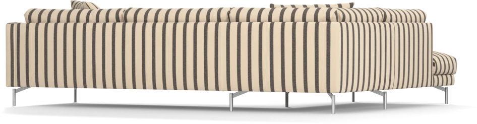 Harper - 3-sits soffa med divan vänster - Flerfärgad
