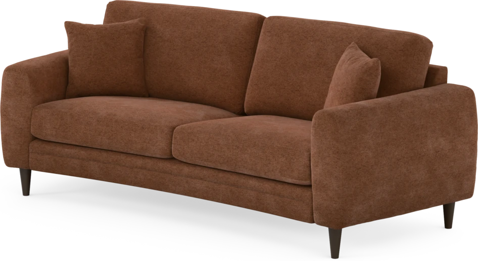 Eden - 2,5-sits soffa svängd - Orange