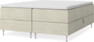 New York - Förvaringssäng, dubbelsäng med bäddmadrass - Beige