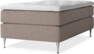 Delux Dream - Kontinentalsäng, enkelsäng med bäddmadrass - Beige