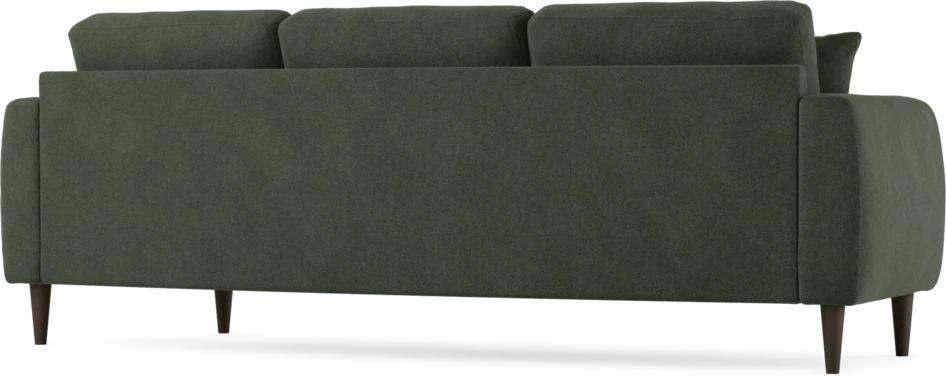 Eden - 3-sits soffa svängd - Grön