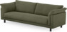 Cherrie - 4-sits soffa, hel dyna, fast klädsel - Grön