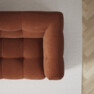 Bella - 3-sits soffa - Orange