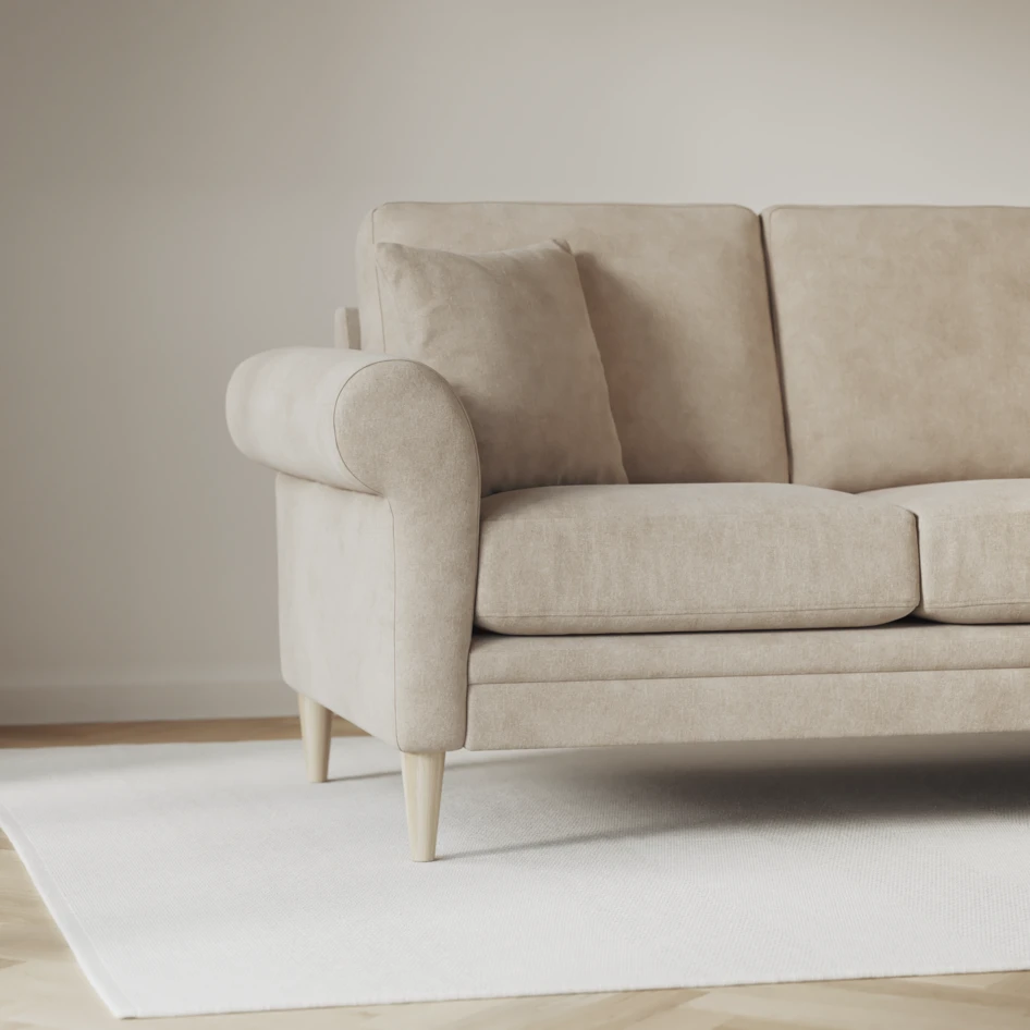 Eden - Hörnsoffa, 3+3-sits - Beige