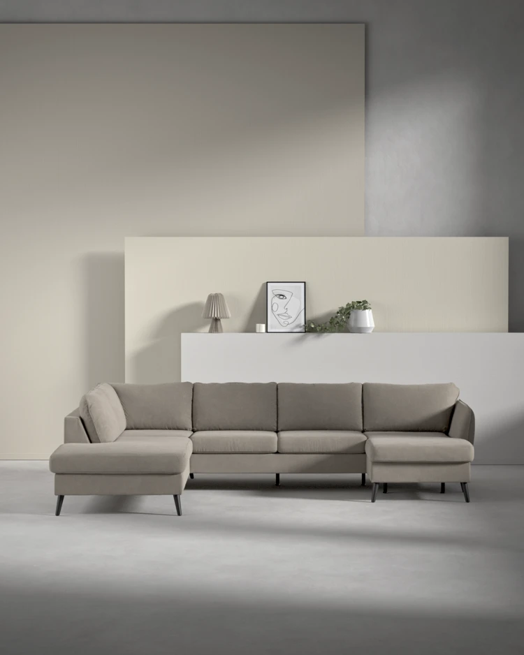 County - 3-sits soffa med divan vänster och schäslong höger - inspiration