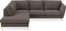 Madison - 2-sits soffa med divan vänster - Grå