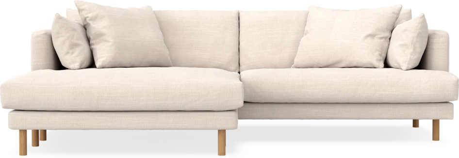 Harper - 4-sits med schäslong XL vänster - Beige