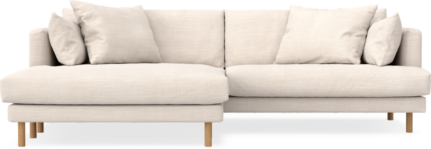 Harper - 4-sits med schäslong XL vänster - Beige