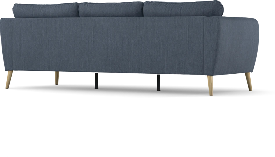 County - 3-sits soffa - Blå