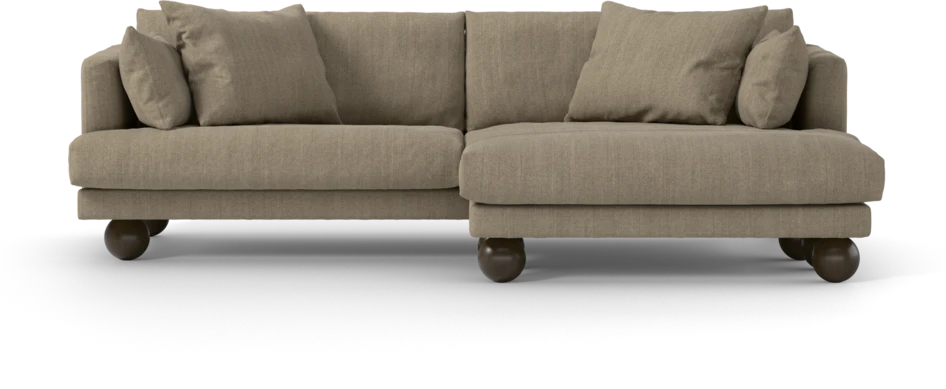 Harper - 4-sits med schäslong XL höger - Beige