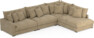 Rossi - 4-sits soffa med divan höger - Beige