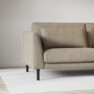 Willow - 3-sits soffa med divan vänster, fast klädsel - Beige