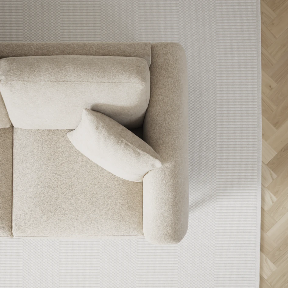 Eden - 3-sits soffa - Beige