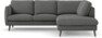 Madison - 2-sits soffa med divan höger - Grå
