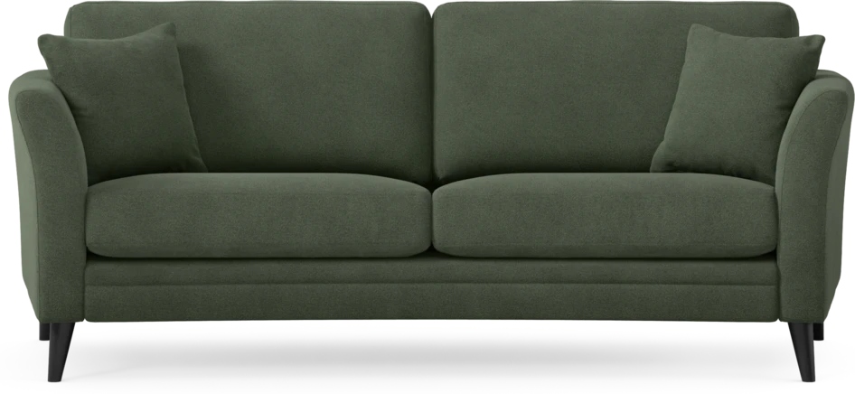 Eden - 2,5-sits soffa svängd - Grön