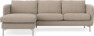 Madison Lux - 2-sits soffa med schäslong vänster - Beige