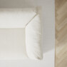 Cherrie - 3-sits soffa med kappa - Vit
