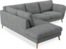 Madison Lux - 2-sits soffa med divan vänster - Vit