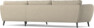 Madison - 3-sits soffa med schäslong höger - Beige