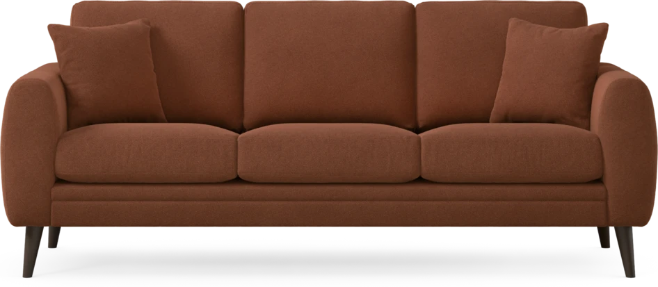 Eden - 3-sits soffa - Orange