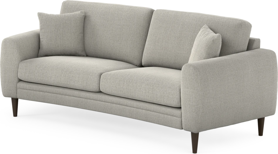Eden - 2,5-sits soffa svängd - Grå