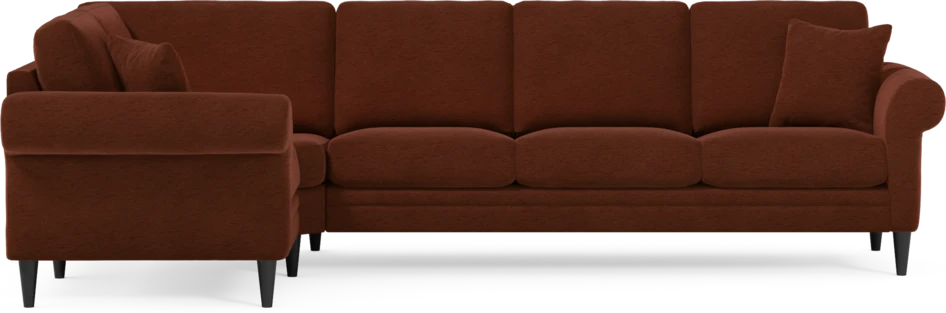 Eden - Hörnsoffa, 1+3-sits - Orange