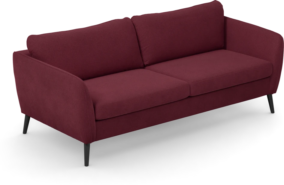 County - 2,5-sits soffa - Röd