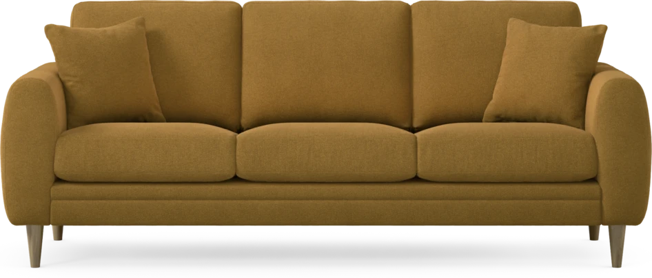 Eden - 3-sits soffa - Gul