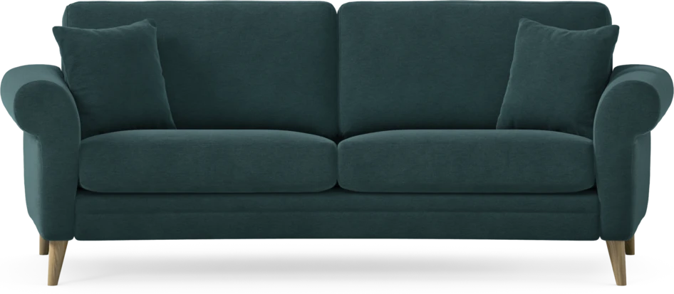Eden - 2,5-sits soffa svängd - Blå