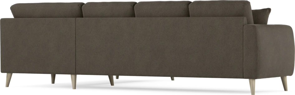 Eden - Hörnsoffa, 3+2-sits - Brun