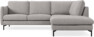Madison Lux - 2-sits soffa med divan höger - Beige
