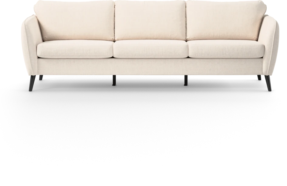 County - 3-sits soffa - Vit