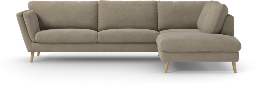 Madison Lux - 3-sits soffa med divan höger - Beige