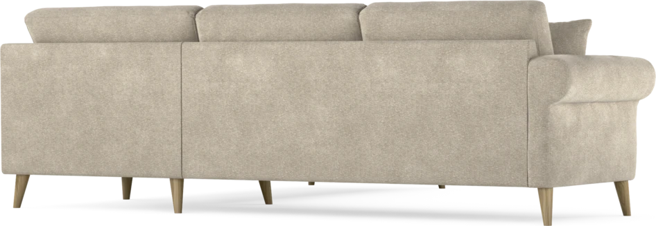 Eden - Hörnsoffa, 2,5+2,5-sits - Beige