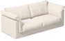 Cherrie - 2,5-sits soffa med kappa - Vit