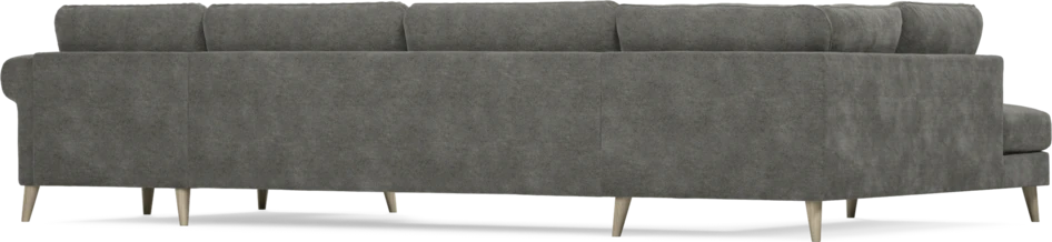 Bridge - 3-sits soffa med divan vänster och schäslong höger - Grå