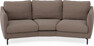 Madison - 3-sits soffa svängd, 70 cm - Brun