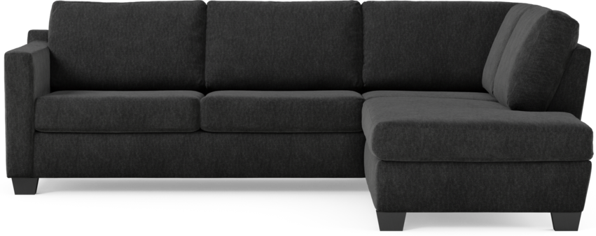 Friday - 2,5-sits soffa med divan höger - Blå