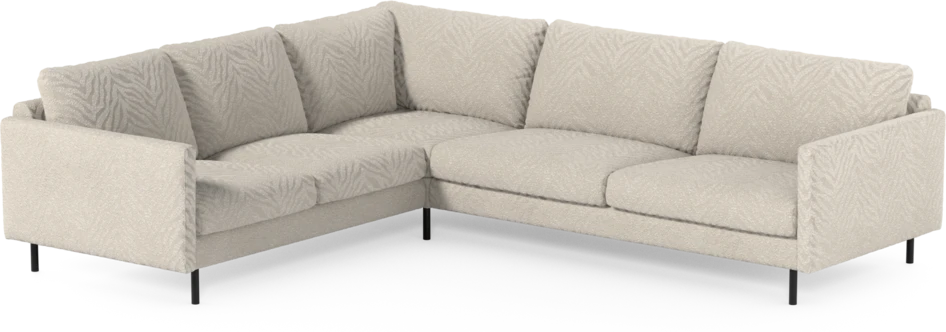 Madison Lux - Hörnsoffa 2+3-sits, hörn 1 - Vit