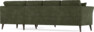 Eden - Hörnsoffa, 3+2-sits - Grön