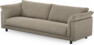 Cherrie - 4-sits soffa, hel dyna, fast klädsel - Beige