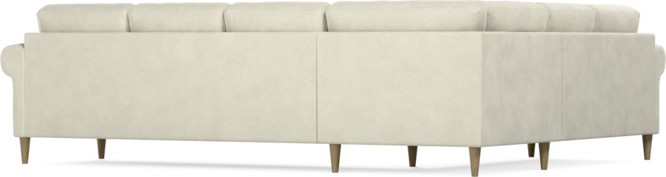 Eden - Hörnsoffa, 2+3-sits - Vit