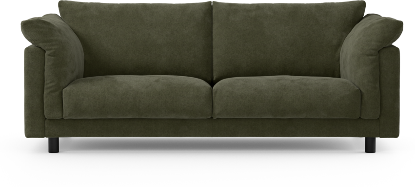 Cherrie - 2,5-sits soffa, fast klädsel - Grön
