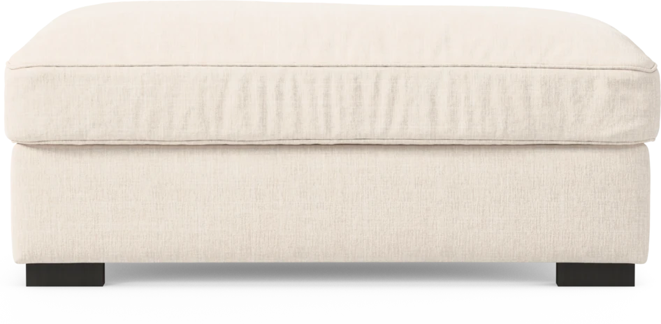 Mila - Fotpall 108 - Vit