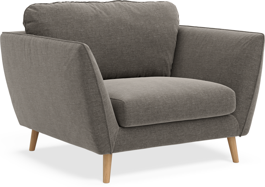 Madison Lux - Fåtölj, 70 cm - Grå