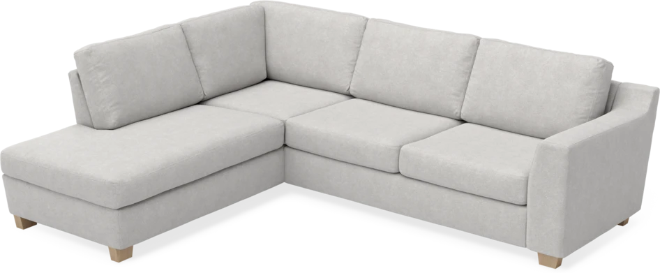 Friday - 2,5-sits soffa med divan vänster - Grå