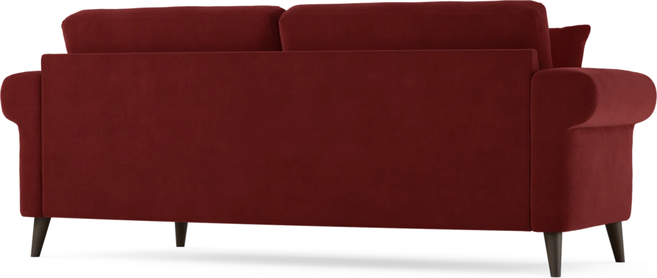 Eden - 2,5-sits soffa svängd - Röd