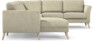 Bridge - Hörnsoffa, 3+2-sits med schäslong vänster - Beige